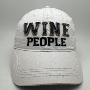Wine People Strapback Hat Cap Adjustable